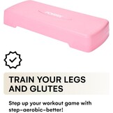 Aerobic Step Board met Verstelbare Hoogte - Roze | 33% Korting