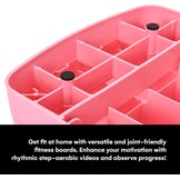 Verstelbare Aerobic Stepbank Roze - 33% Korting!