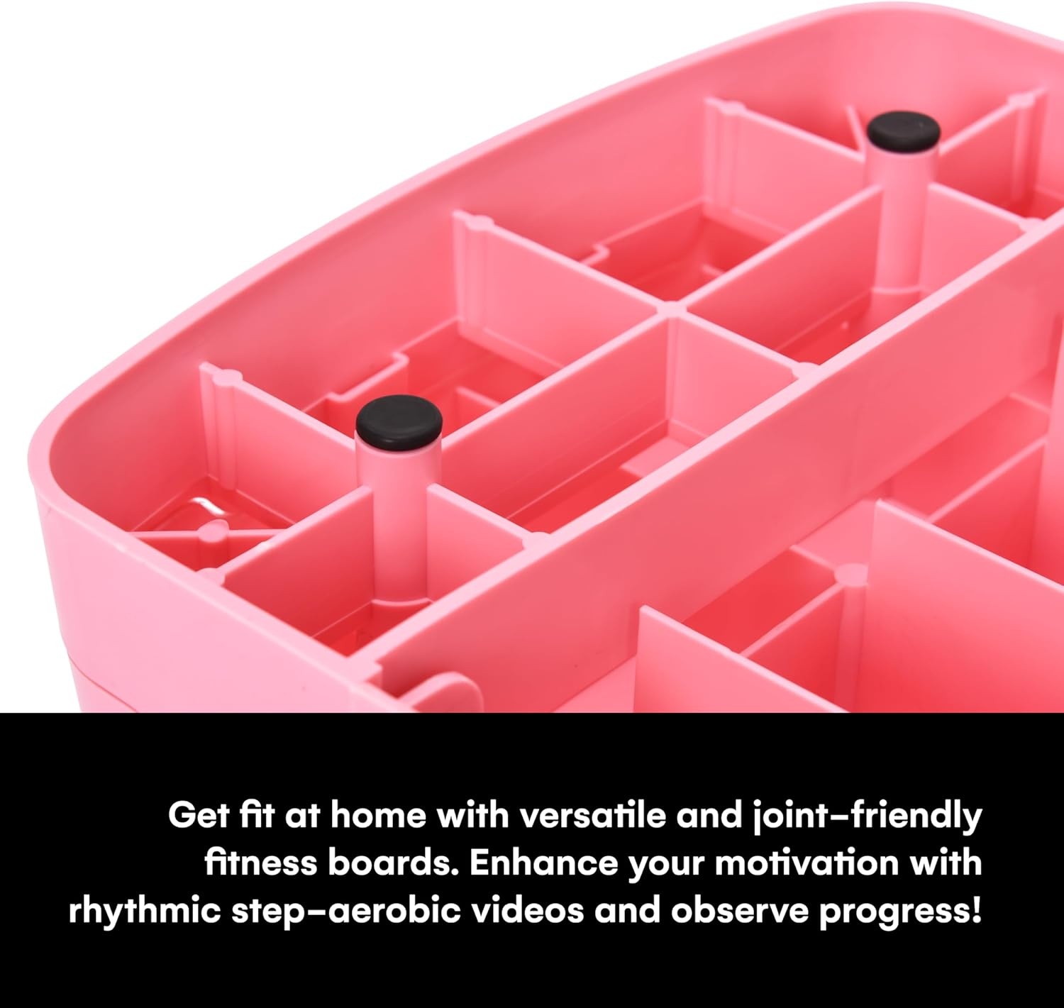 Verstelbare Aerobic Stepbank Roze - 33% Korting!