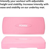 Verstelbare Aerobic Stepbank Roze - 33% Korting!