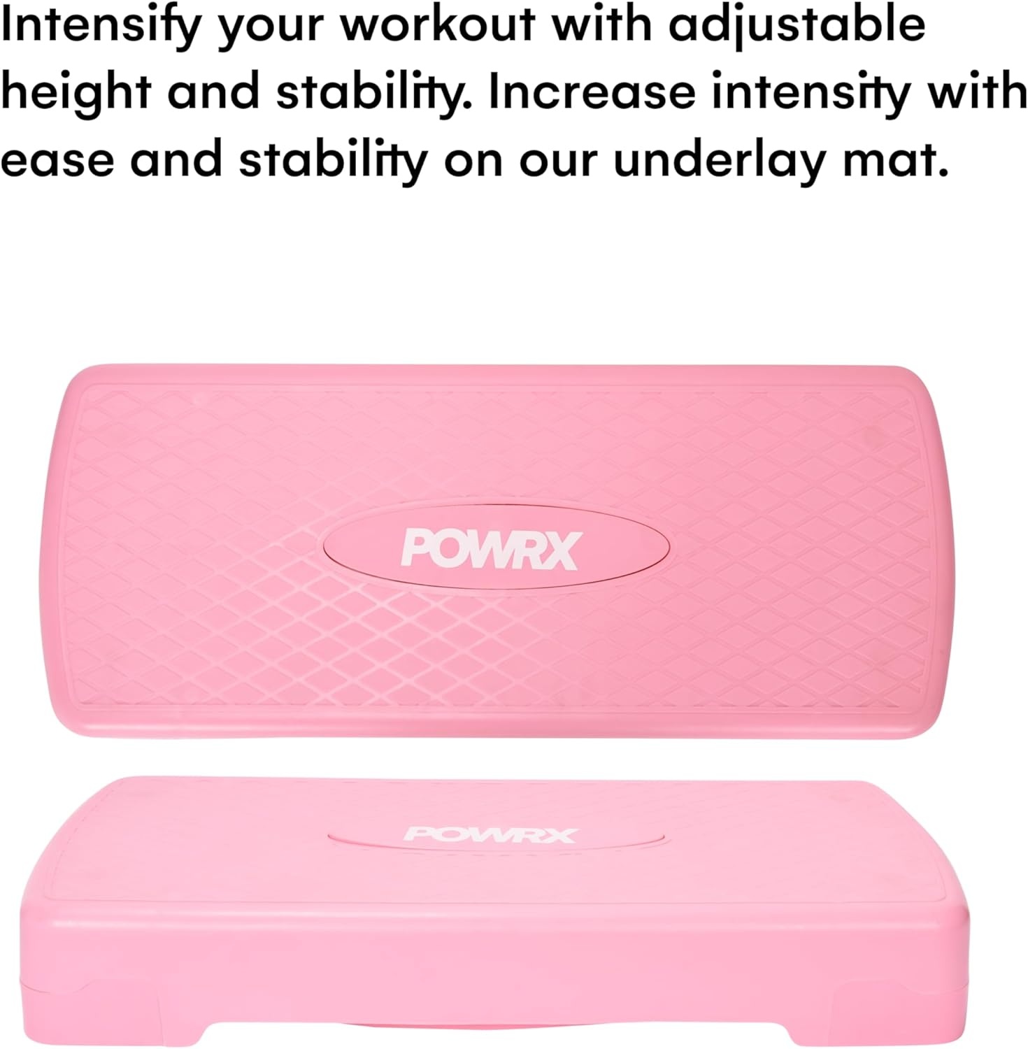 Verstelbare Aerobic Stepbank Roze - 33% Korting!