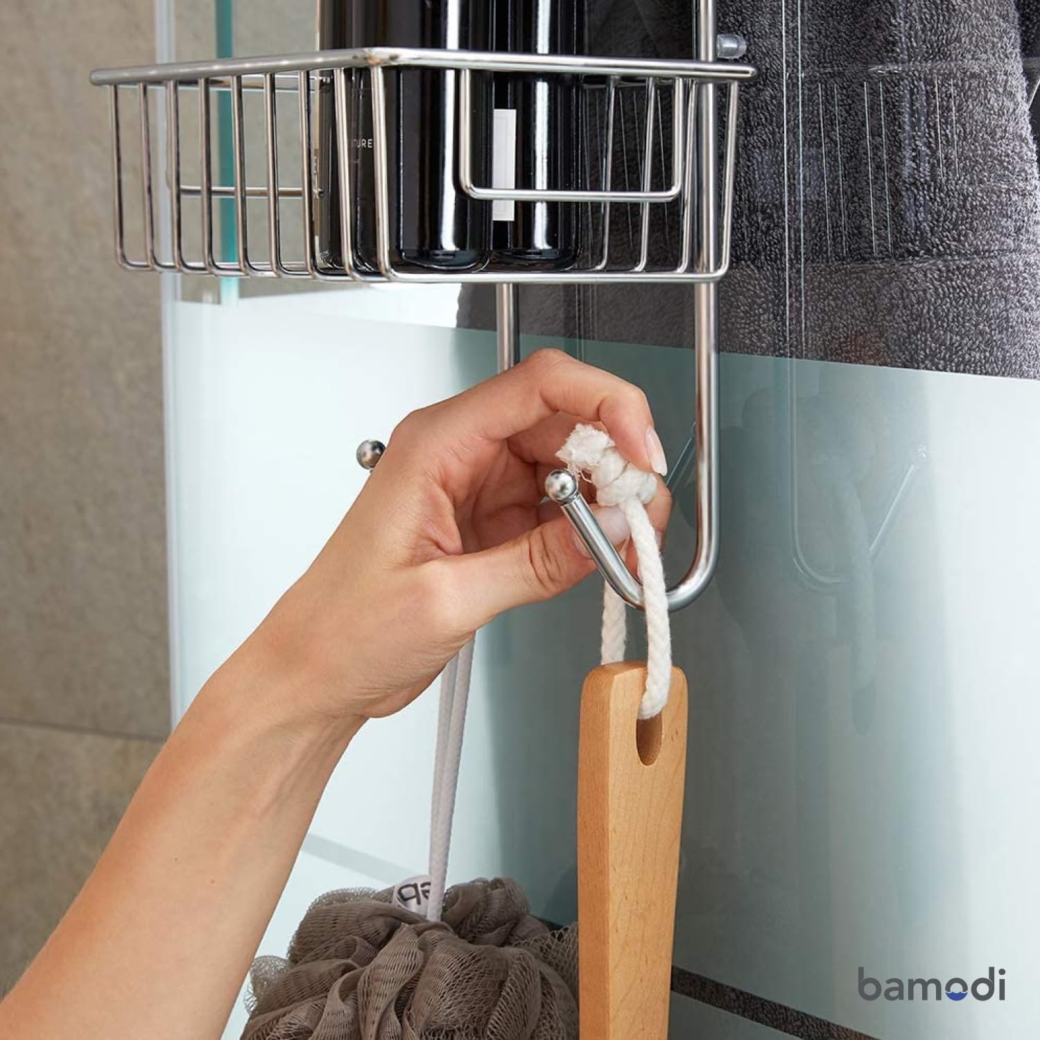 Douche Organizer 3 Lagen RVS - Zonder Boren - 34% Korting