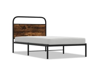 Stevig Bedframe Rook Eiken 90x190 cm - 34% Korting