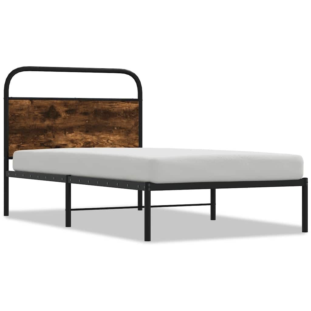 Stevig Bedframe Rook Eiken 90x190 cm - 34% Korting