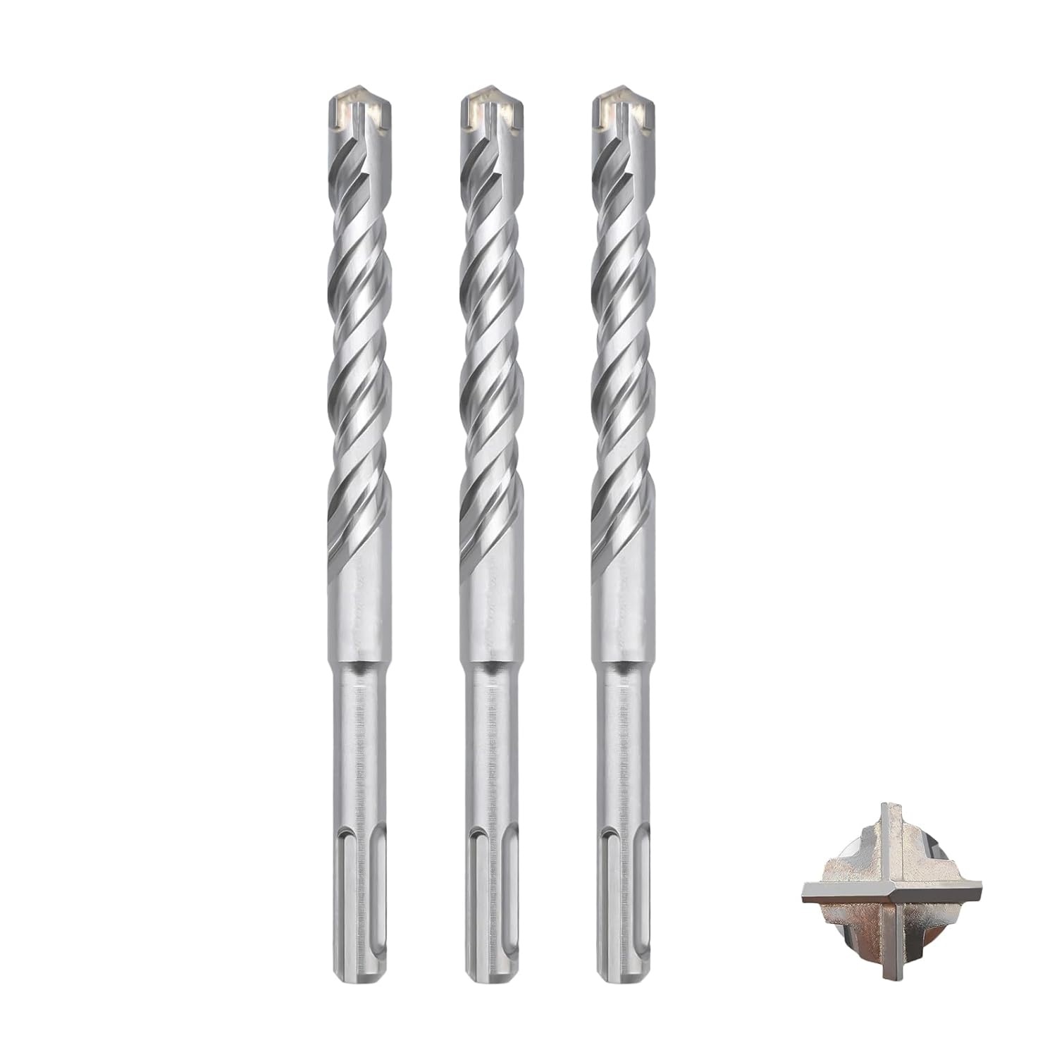 3-delige SDS Plus Betonboor Set 18x210mm - 27% Korting!