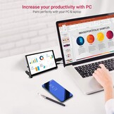 7" Draagbaar Touchscreen Monitor met IPS | 1024x600 | Zwart | 46% Korting