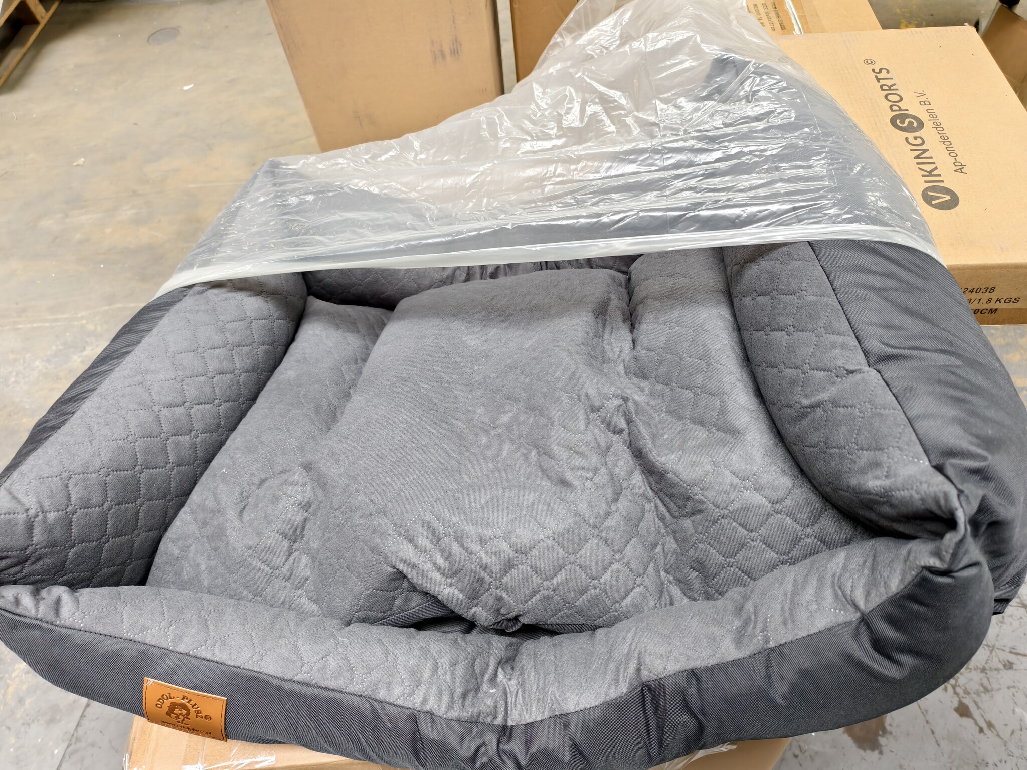 Hondenmand 100x70cm Antraciet | Waterdicht & Wasbaar | Korting 39%