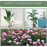 6x Metalen Plantensteunen Halfrond (25x60 cm) - Groen