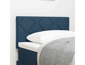Blauw Stoffen Hoofdbord Geometric 80 cm - 29% Korting