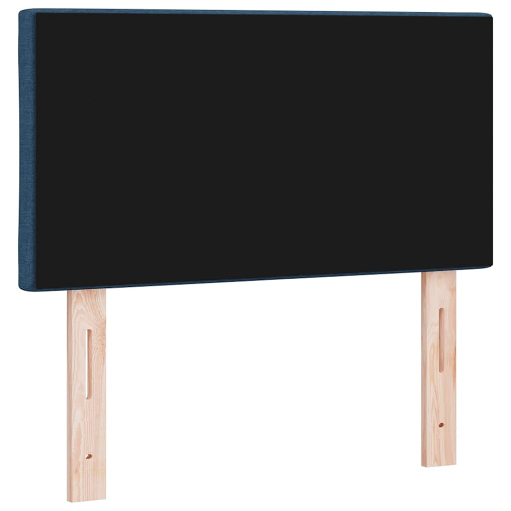 Stoffen Hoofdbord Blauw Geometric 80 cm - 75% Korting