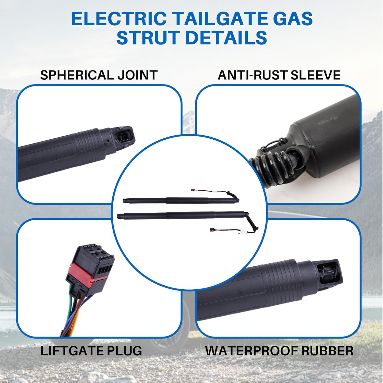 Elektrische Achterklep Gasveren Set Skoda Superb III Combi (2015-2019) - 34% Korting