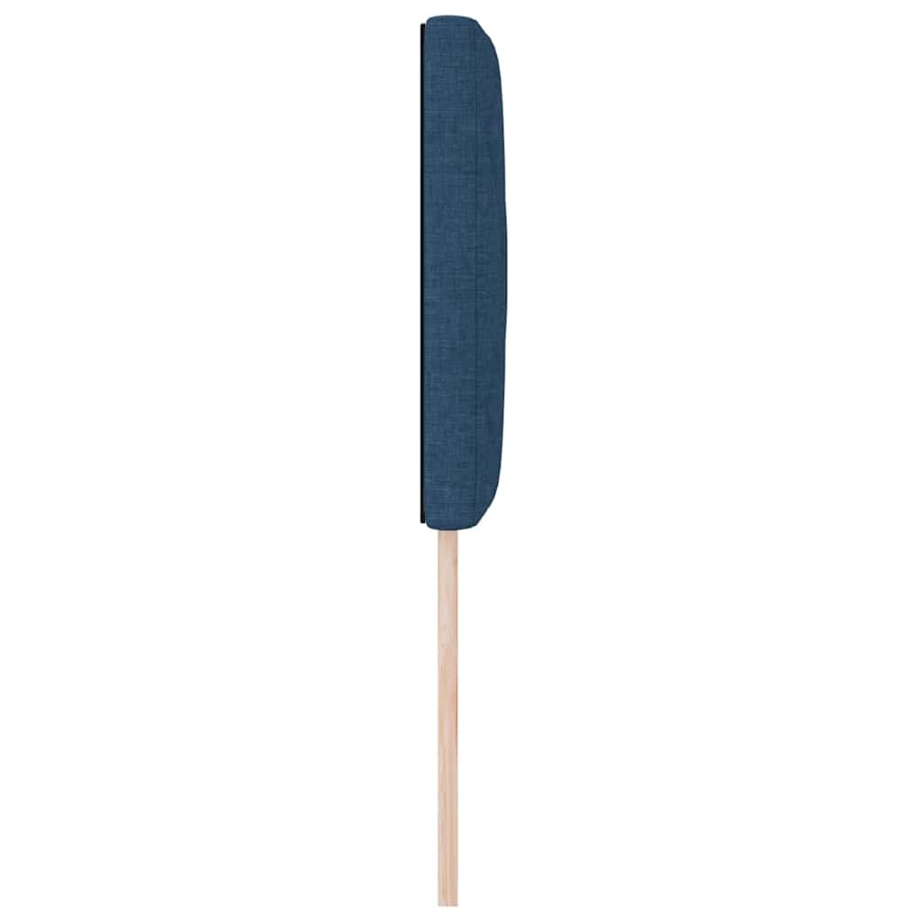 Stoffen Hoofdbord Blauw Geometric 80 cm - 75% Korting