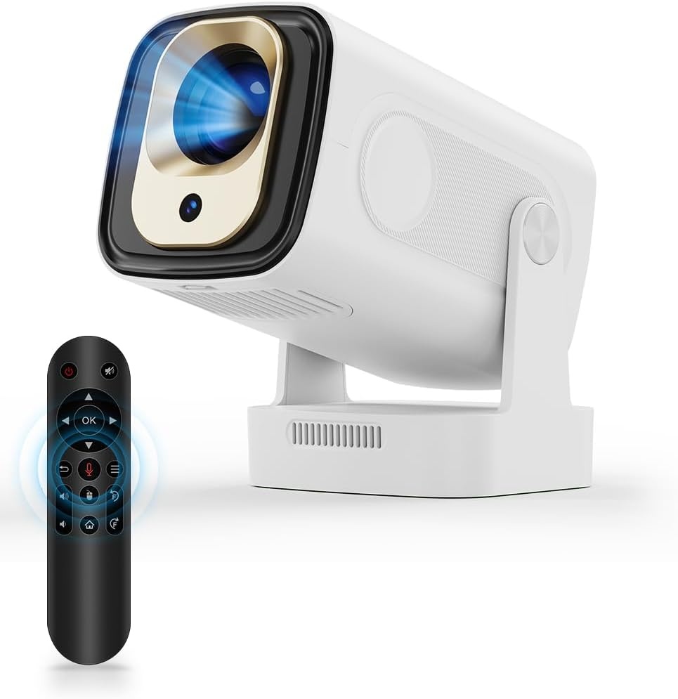 Mini Projector HY310: Draagbare Thuisbioscoop met 1080p & 4K Ondersteuning (-34%)