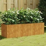 Cortenstaal Plantenbak Verhoogd 120x40x40 cm - 54% Korting!