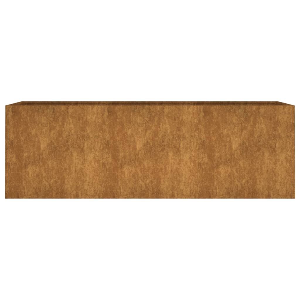 Cortenstaal Plantenbak Verhoogd 120x40x40 cm - 54% Korting!