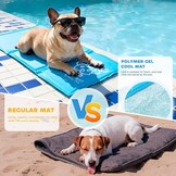 XXL Koelmat voor Honden & Katten - 120x80 cm - 34% Korting