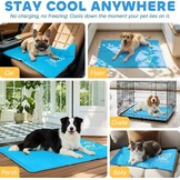 XXL Koelmat voor Honden & Katten - 120x80 cm - 34% Korting