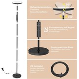 Dimbare Zwarte LED Plafondspot 30W | 3000K-6000K | met Afstandsbediening | -29%