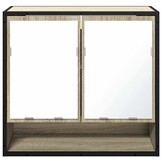 Badkamerspiegelkast Sonoma Eikenhout 65x20x60 cm - 29% Korting!
