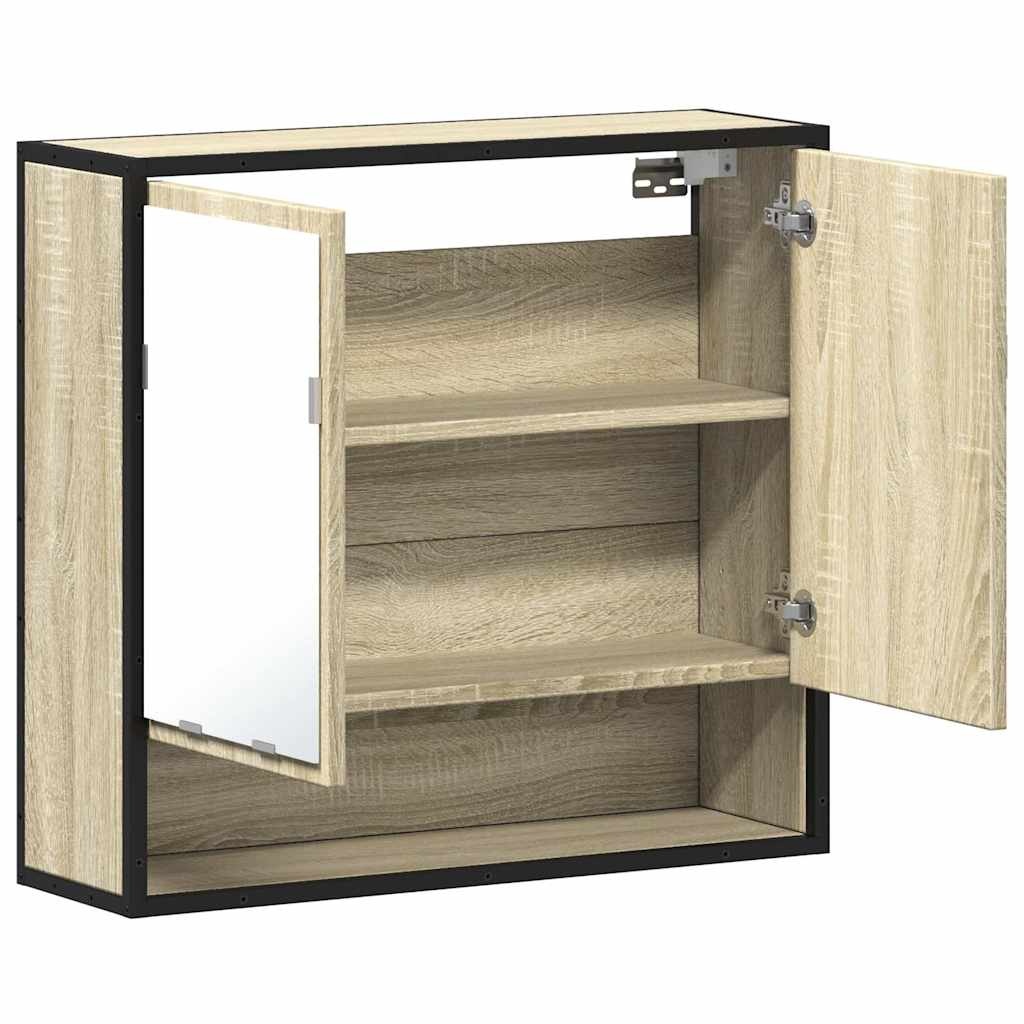 Badkamerspiegelkast Sonoma Eikenhout 65x20x60 cm - 29% Korting!