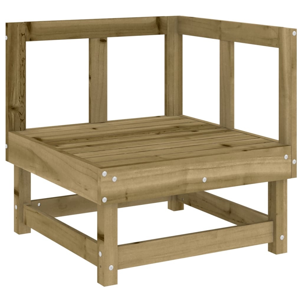 vidaXL 3-delige Loungeset Grenenhout - 35% Korting