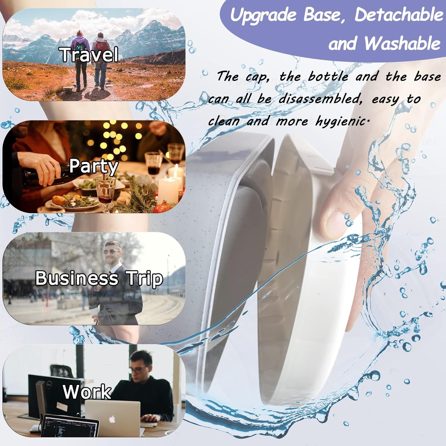2-in-1 Voer- & Waterdispenser 3,8L Grijs - Nu 28% Korting!