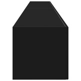 TV Wandkast Zwart (34% Korting) - 2 stuks