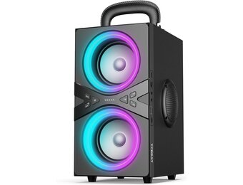 Draagbare Party Bluetooth Speaker 80W met LED-verlichting | 34% Korting