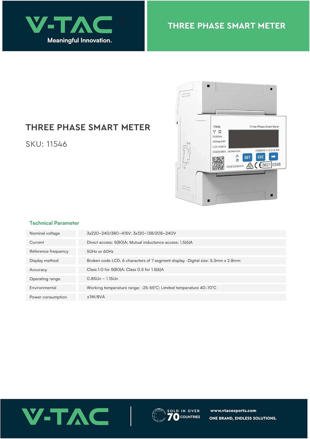 Driefasige Stroommeter DTSU666 voor Zonnepanelen & Autolader - 35% Korting!