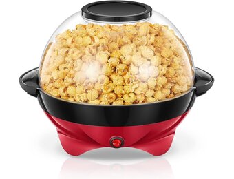 Popcornmachine 5,5L Thuis - 53% Korting