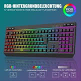 Draadloos Gaming Toetsenbord & Muis Set K20 | 33% Korting | QWERTZ Duits