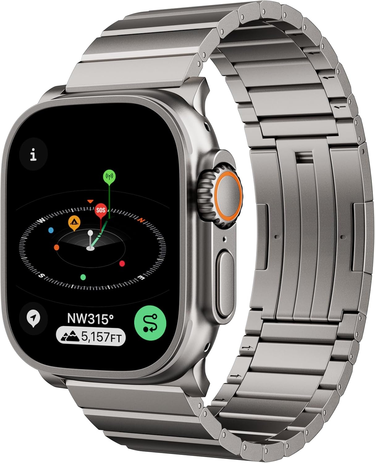Titanium Horlogeband Apple Watch Ultra 49mm - 29% Korting!