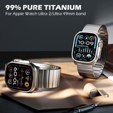 Titanium Horlogeband Apple Watch Ultra 49mm - 29% Korting!