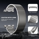 Titanium Horlogeband Apple Watch Ultra 49mm - 29% Korting!