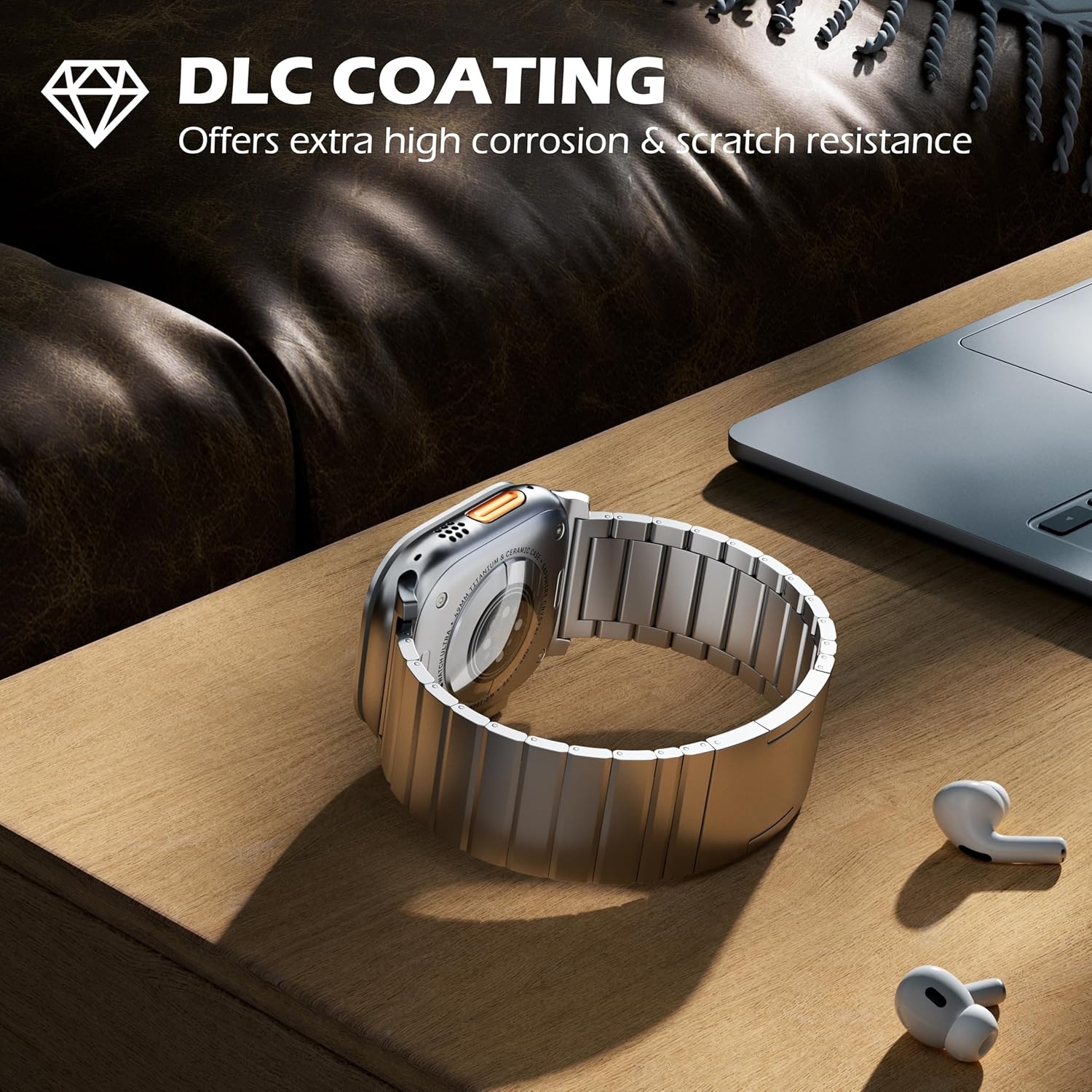 Titanium Horlogeband Apple Watch Ultra 49mm - 29% Korting!