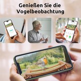 Bamboe Vogelvoederhuis met Camera (54% Korting)