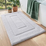 Antislip Badmat 50x80cm Wit - Zacht & Absorberend