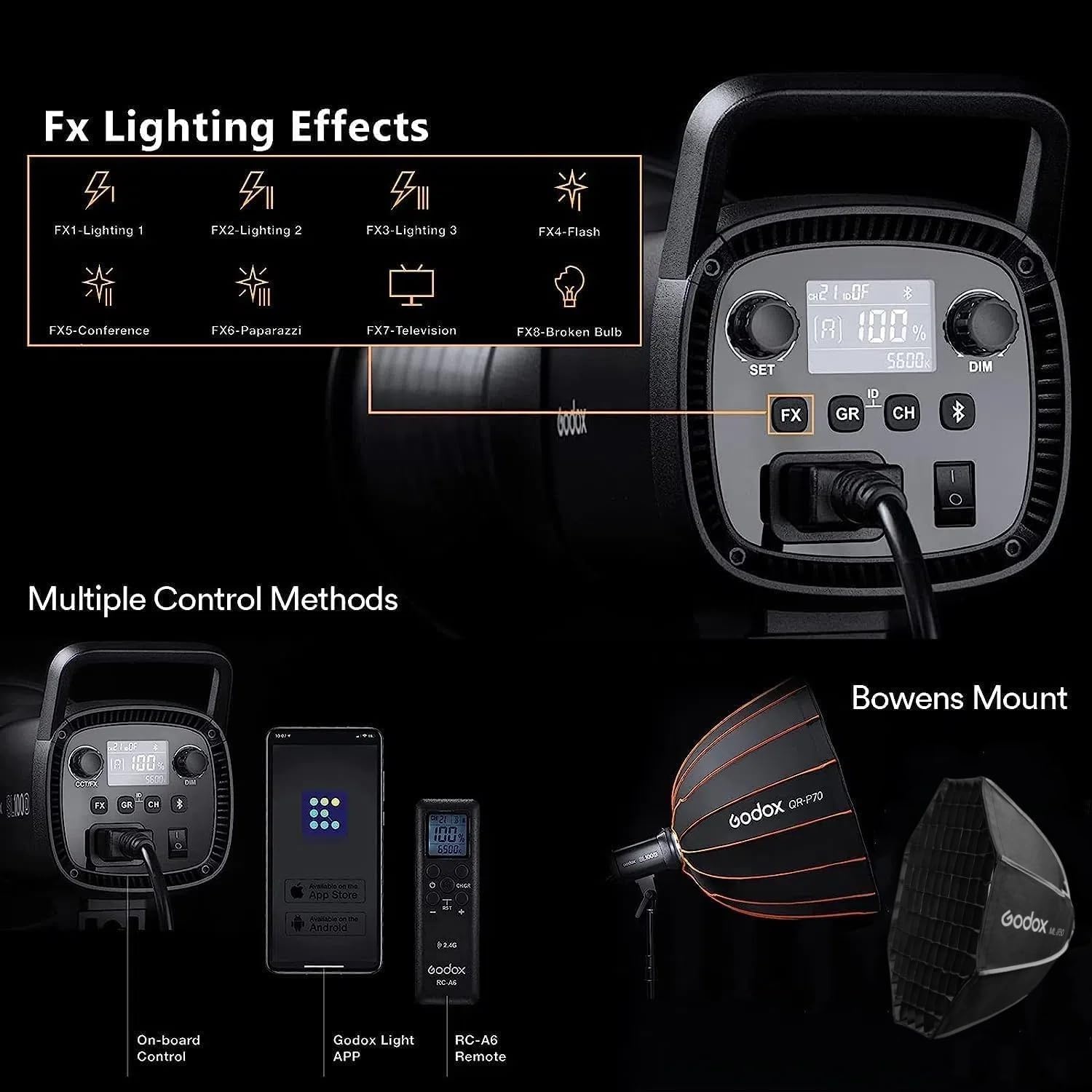 Godox SL60IID 70W LED Videolamp - 35% Korting