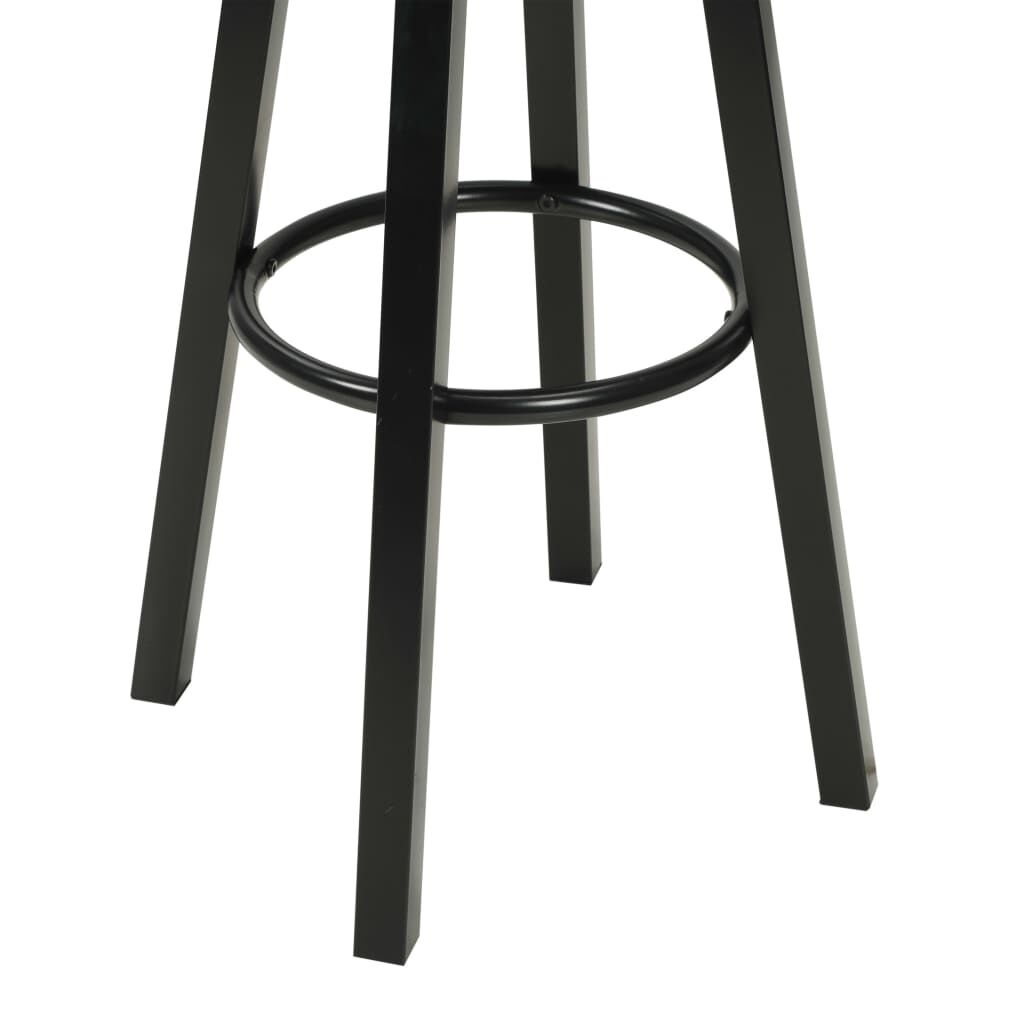 VidaXL Barstoelen Kunstleer Zwart (2 stuks) - 34% Korting