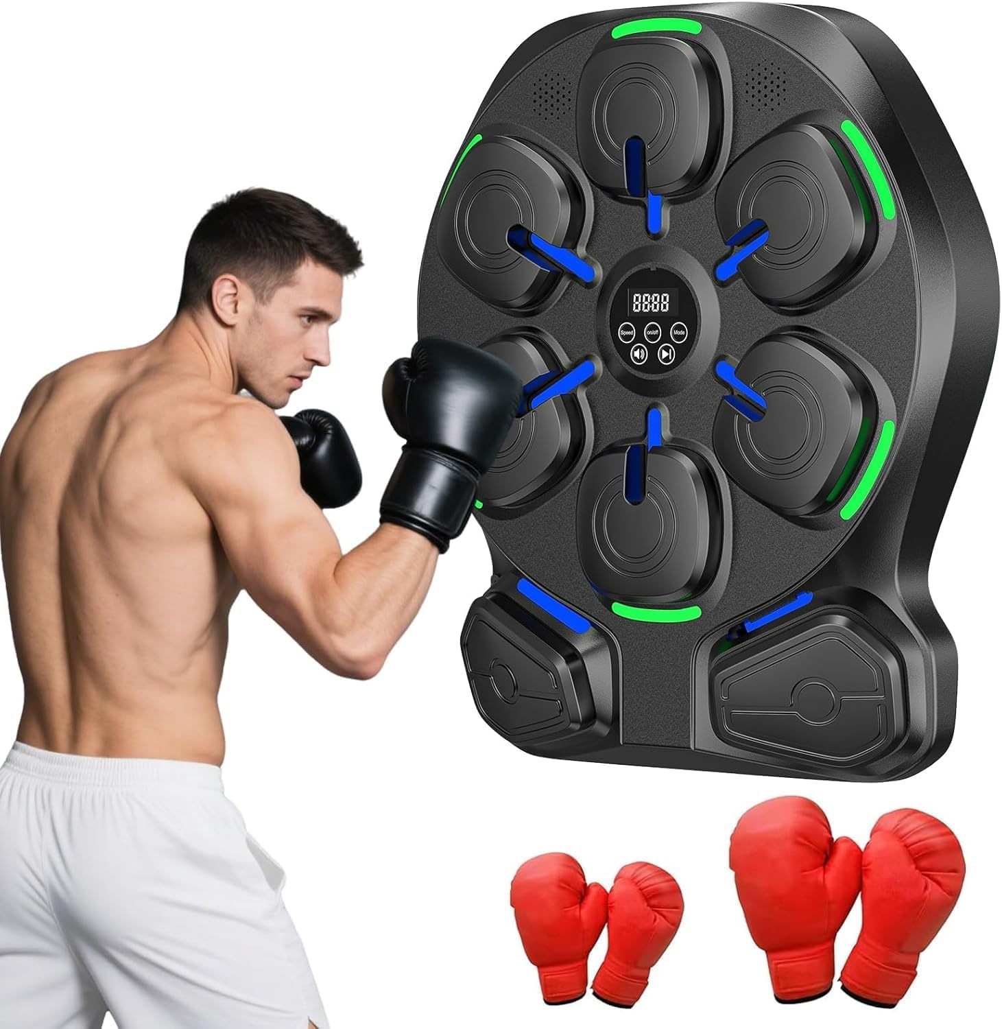 Muziek Boksmachine met 9 Snelheden & Bluetooth - 41% Korting