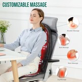 Massagestoelkussen met Warmte & Trillingen (34% Korting)