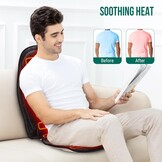 Massagestoelkussen met Warmte & Trillingen (34% Korting)