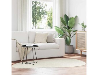 vidaXL Crème Tapijt (140x200 cm) - Polyester, 29% Korting