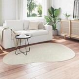 VidaXL Tapijt Crème 140 x 200 cm Polyester - 76% Korting!