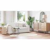 VidaXL Tapijt Crème 140 x 200 cm Polyester - 76% Korting!