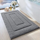 Badmat Grijs 40x60 cm - Zacht & Absorberend (27% Korting)