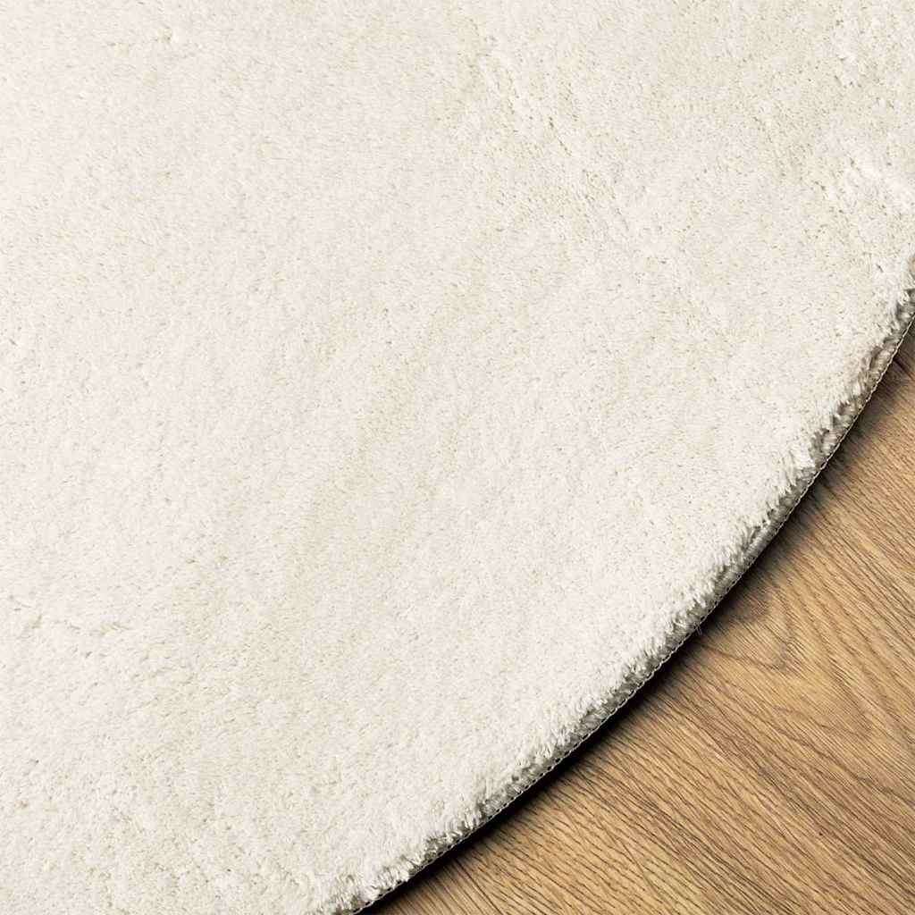 VidaXL Tapijt Crème 140 x 200 cm Polyester - 76% Korting!
