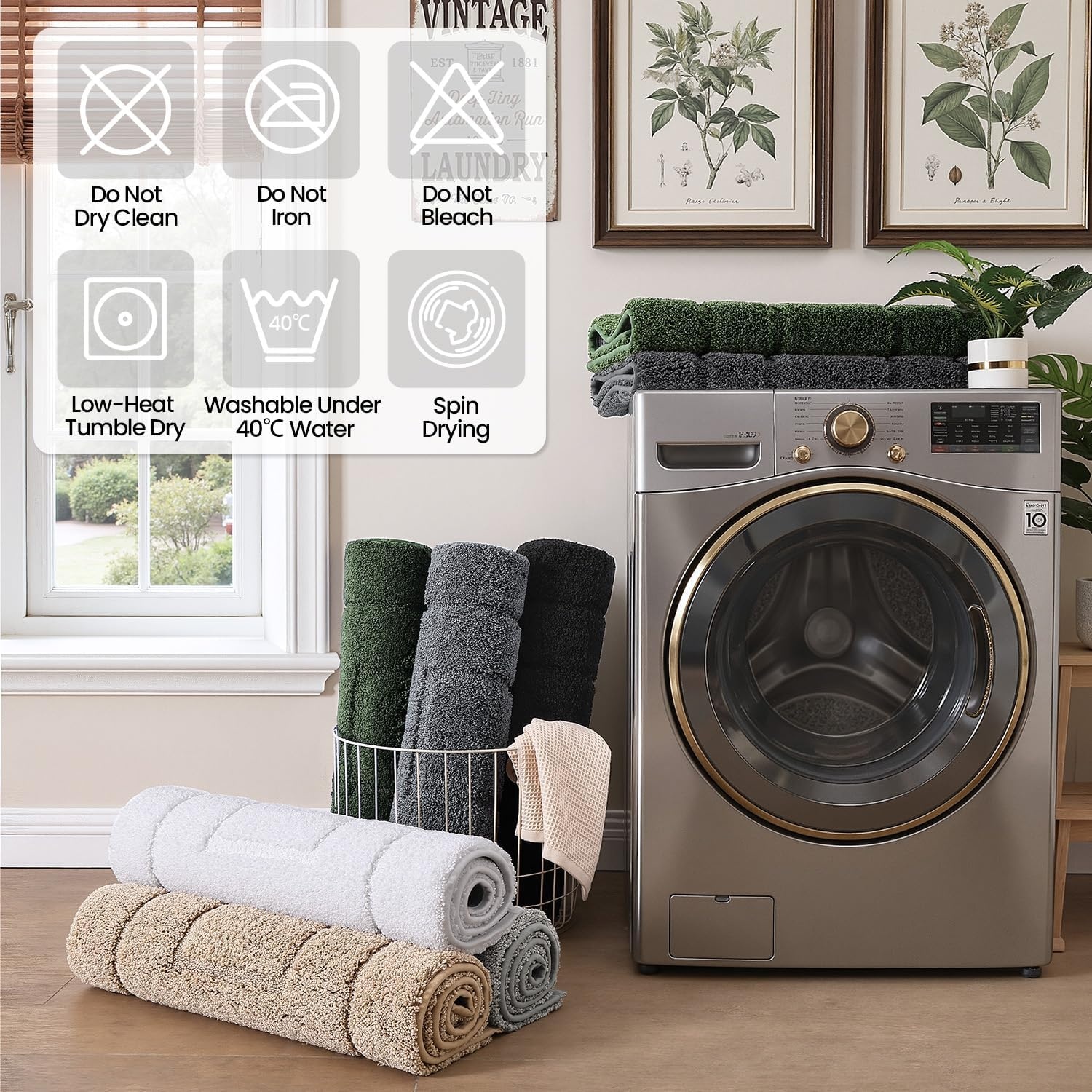 Badmat Grijs 40x60 cm - Zacht & Absorberend (27% Korting)