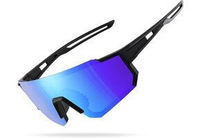 Fietsbril Unisex Gepolariseerd UV400 - Panoramisch Zicht