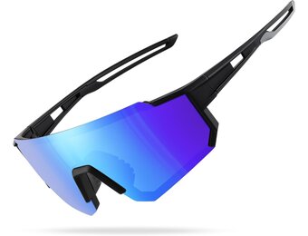 Fietsbril Unisex Gepolariseerd UV400 - Panoramisch Zicht